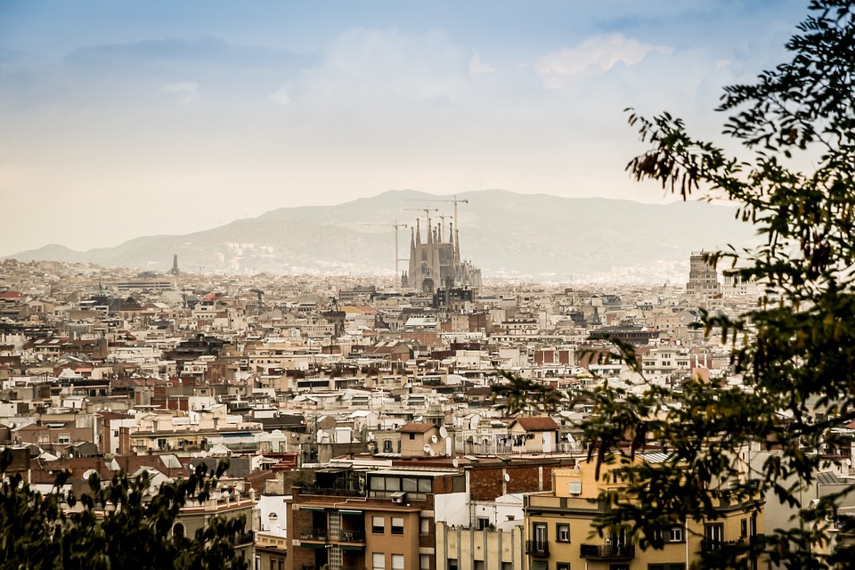 panorama di Barcellona